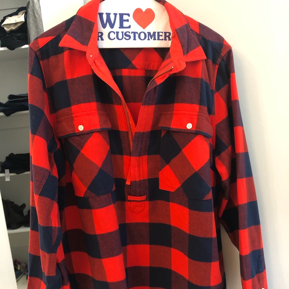 J. Crew Flannel buffalo check